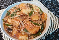 金针菇焖玉子豆腐的做法