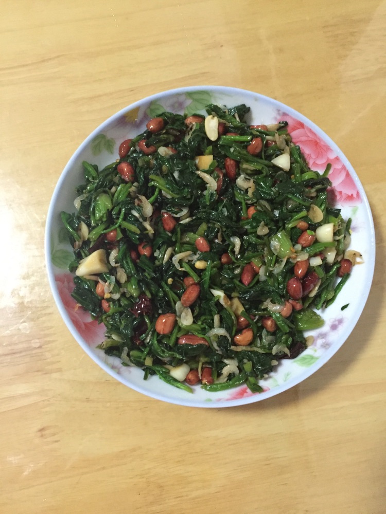 凉拌菠菜