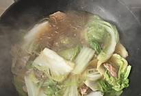 大白菜猪肉炖粉条的做法
