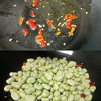《春天的味道》雪菜炒绿豆的做法图解2