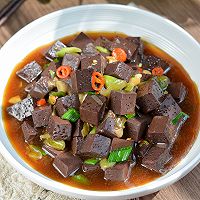 #寻味外婆乡传承春日宴#炒猪血的做法图解10