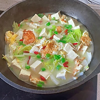 白菜豆腐鸡蛋汤的做法图解8
