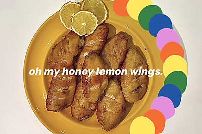 懒人版蜂蜜柠檬烤翅
