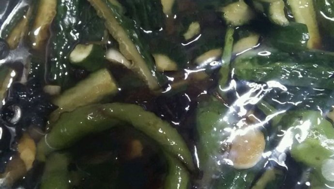 爽脆黄瓜咸菜