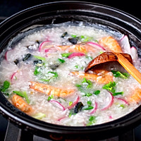 #今天吃什么#海虾皮蛋萝卜粥的做法图解14