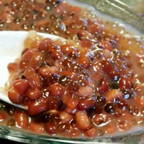 红豆西米露