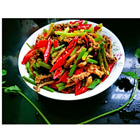 蒜薹炒牛百叶的做法图解5