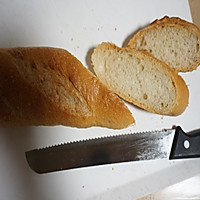 蒜香法棍面包#美的微波炉菜谱#的做法图解1