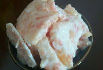 木瓜炒酸奶的做法