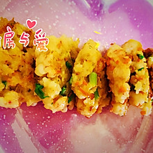 香煎虾饼～～低脂高蛋白补钙佳品