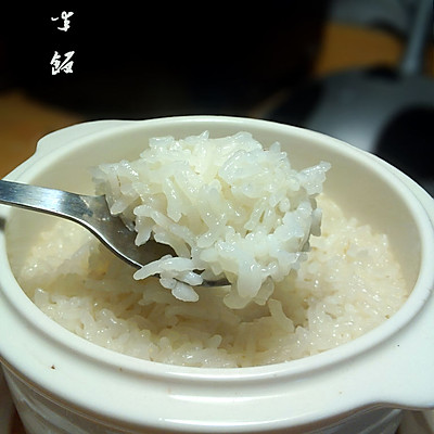 电炖锅煮糯米饭