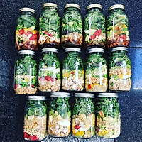 Salad in a Jar罐装沙拉の完美公式的做法图解5