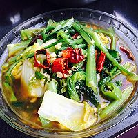 白灼青菜的做法图解4