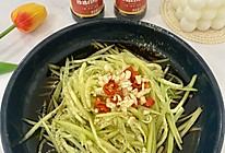 #轻食三剑客 嗨吃不怕胖#白灼黄瓜丝的做法