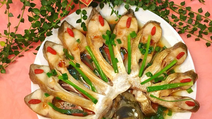 年夜饭之3-私房孔雀开屏鱼