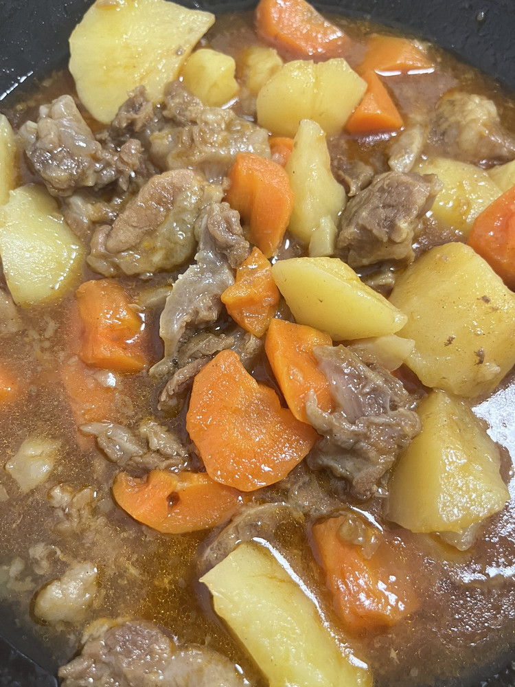 咖喱牛肉土豆的做法