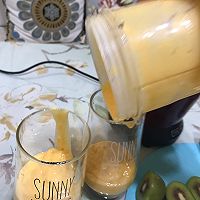 #麦子厨房#料理机出品：蜜豆分层奶昔的做法图解7