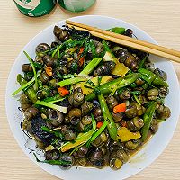 #夏日消暑，非它莫属#爆炒田螺的做法图解8