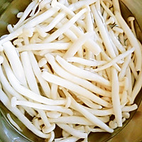 蚝油白玉菇的做法图解1