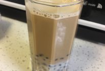 蜜豆奶茶的做法