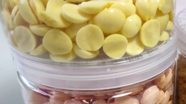 火龙果蛋黄溶豆的做法