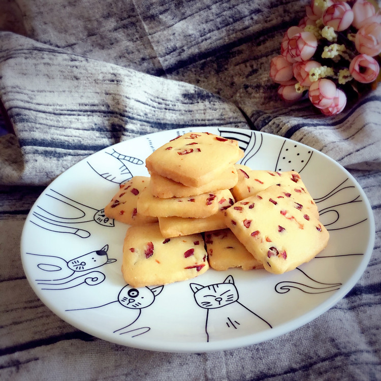 蔓越莓饼干的做法