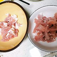 豆角焖肉的做法图解2
