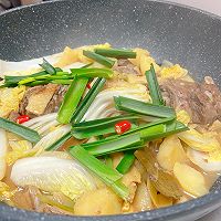 土豆娃娃菜焖鸭的做法图解10