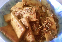 孜然煎豆腐的做法