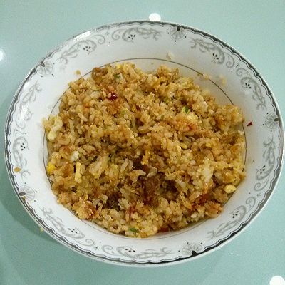 「懒人厨房」鸡蛋香葱豆瓣酱酱油炒饭,方便快捷！