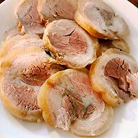 健康不油腻蹄花卷的做法图解6