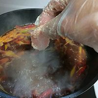 寒冷的冬季来份水煮肉片小暖锅，温暖一冬天噢！的做法图解9