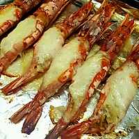 蒜蓉芝士焗大虾的做法图解15