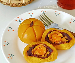咸蛋黄南瓜饼的做法