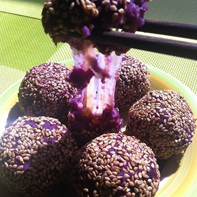 芝心紫薯（紫薯就应该这么吃）