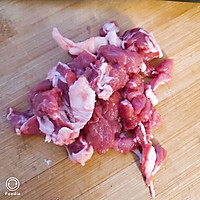 羊肉炒干豆角的做法图解1
