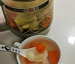 #本周热榜#清热润肺-竹蔗茅根胡萝卜马蹄水的做法