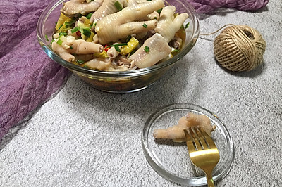 怎么这么简单——拿手酸辣泡椒鸡爪