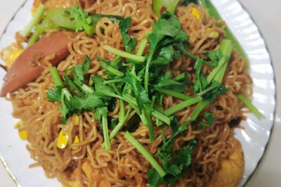 干妈炒方便面
