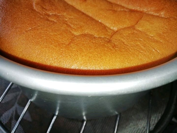 无油低糖低脂戚风蛋糕的做法