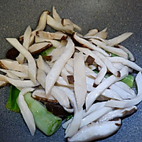 葱烧蘑菇，传统鲁菜的做法图解9