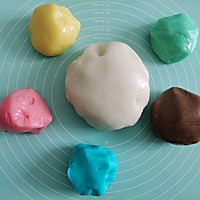 #美味开学季#糯叽叽芋泥冰皮月饼的做法图解3