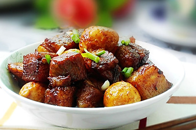 虎皮蛋烧肉