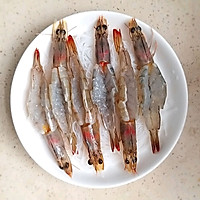 #美食视频挑战赛# 蒜蓉粉丝蒸虾的做法图解3