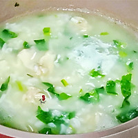 油麦菜馄饨粥的做法图解5