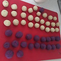 紫薯红薯小丸子-周末和娃娃一起做个小甜点的做法图解4