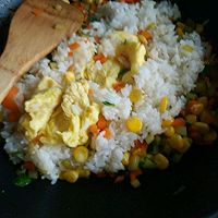 炒饭的做法图解4
