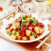 #憋在家里吃什么#萝卜双椒啤酒炖鸭的做法图解18