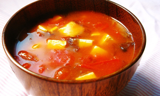 西红柿豆腐汤