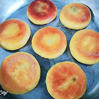 流哈喇子~南瓜糯米红糖小饼的做法图解8